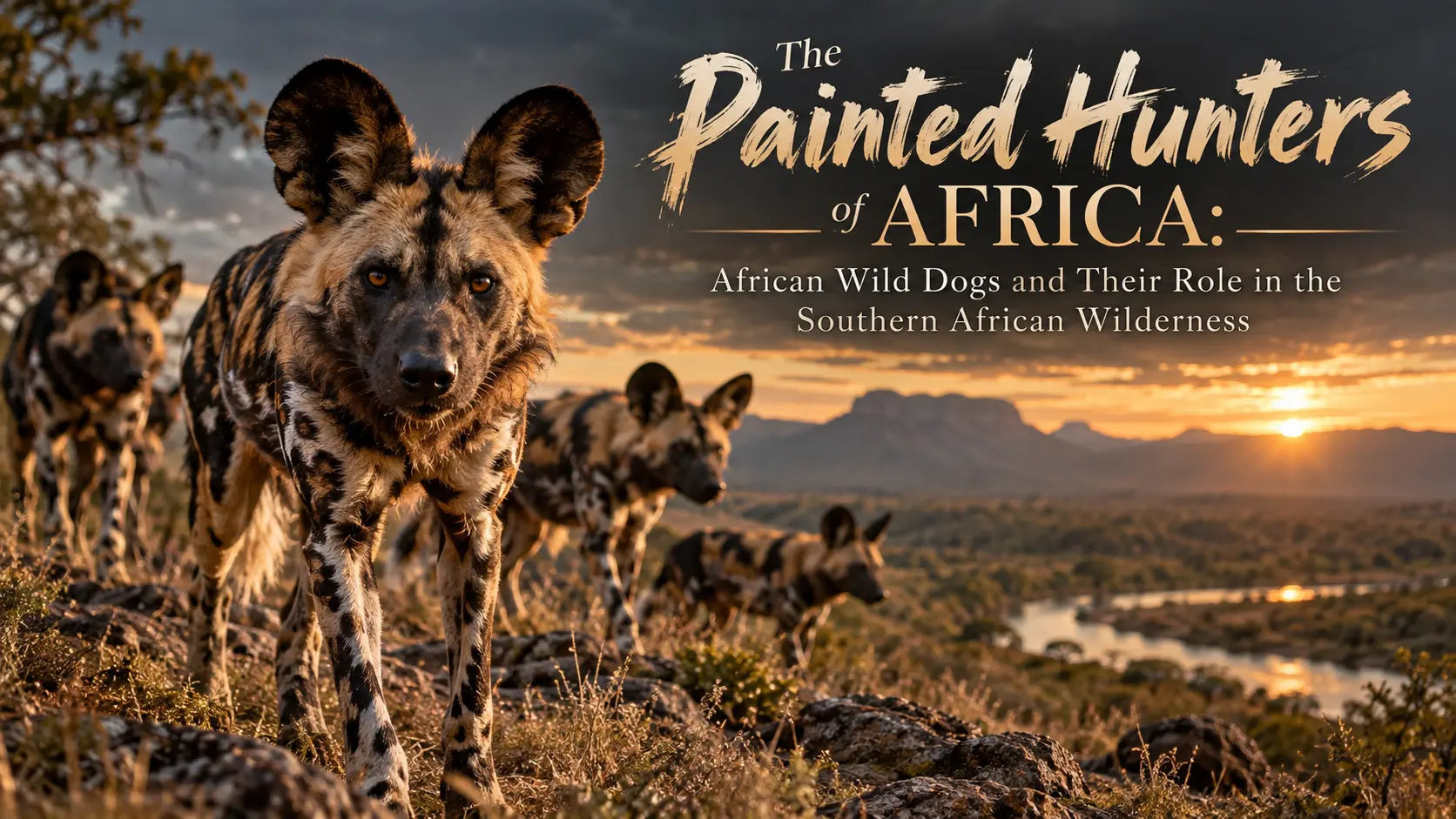 The Painted Hunters of Africa: