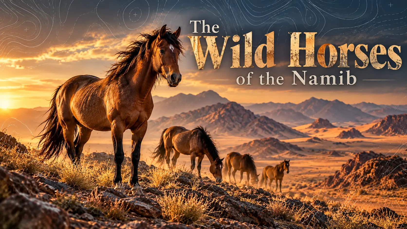 The Wild Horses of the Namib: